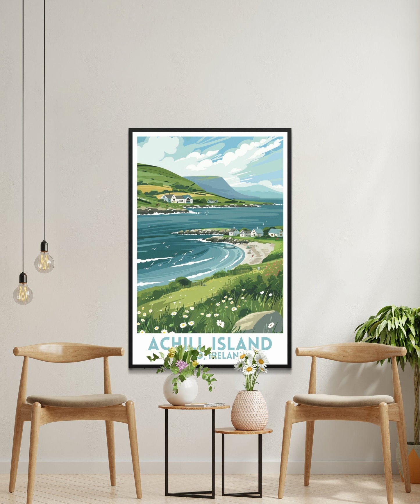 Achill Island Mayo Ireland Landscape Art Posters