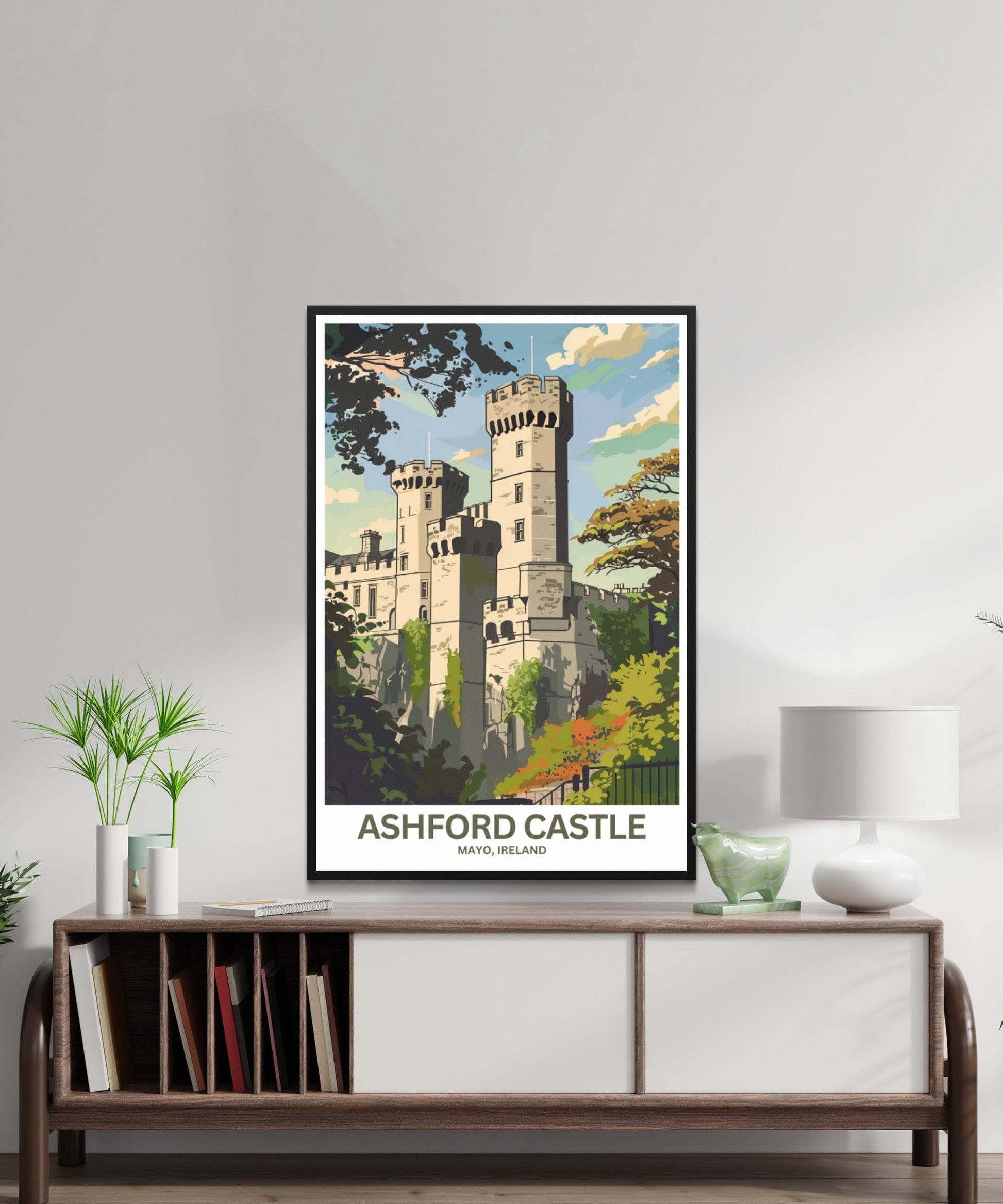 Beautiful Ashford Castle Scenery Posters