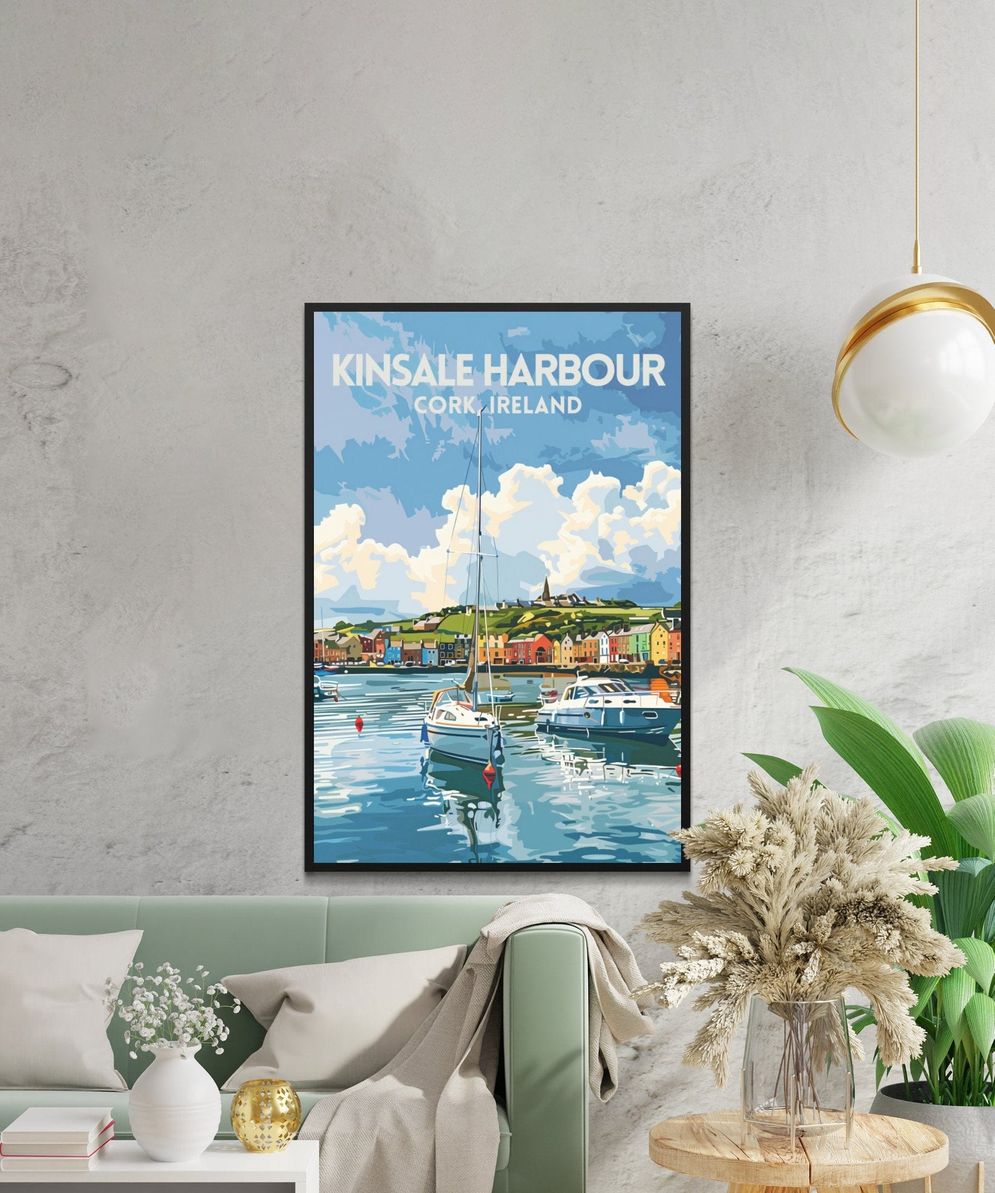 Beautiful Kinsale Harbour Art Posters