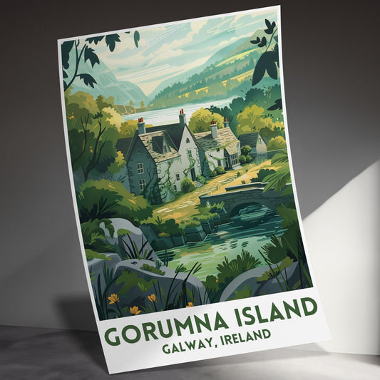 Beautiful Scenic Gorumna Island Posters