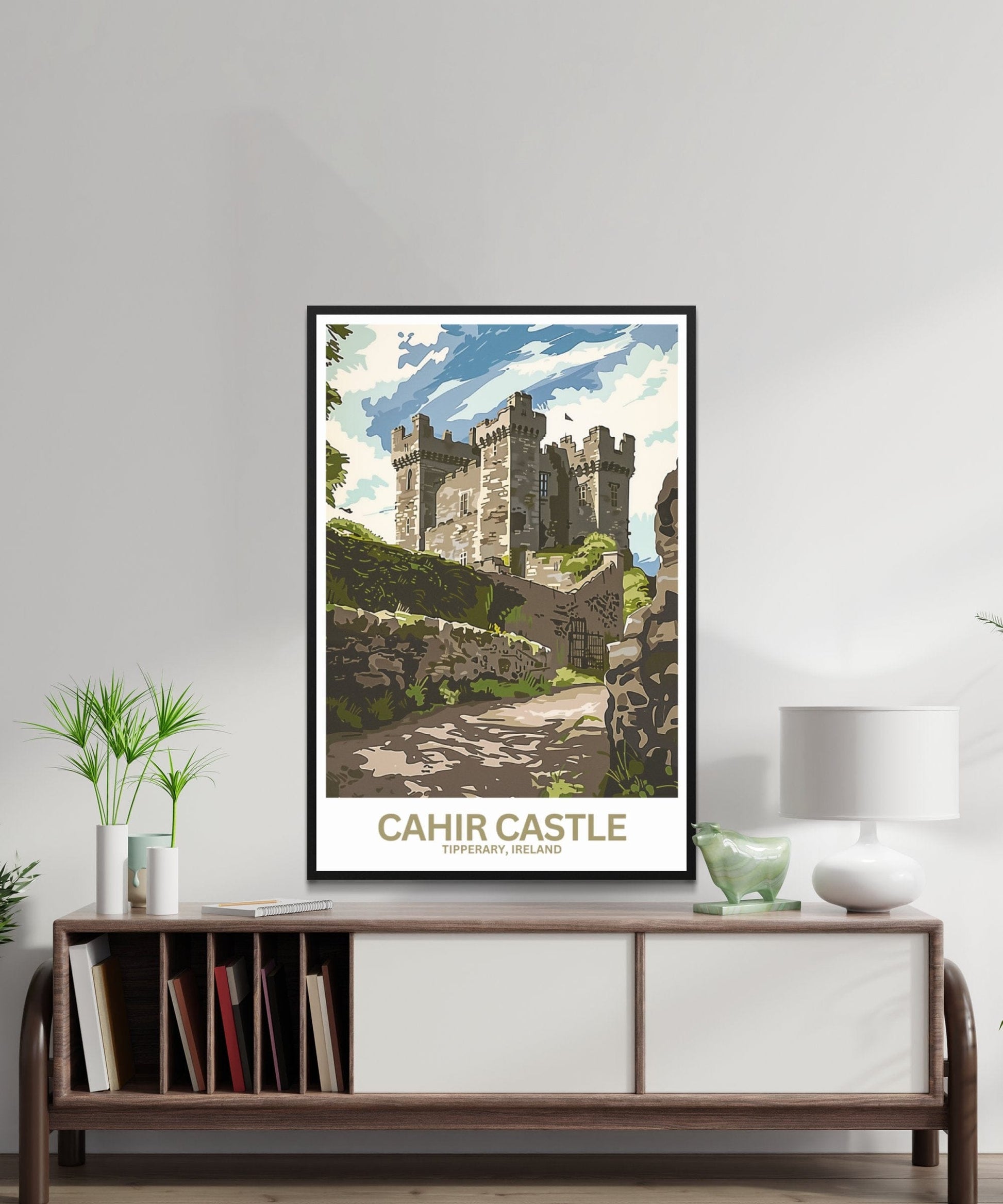 Cahir Castle Art Print of Tipperary Ireland Posters