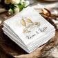 Happily Ever After Wedding Event Champagne Toast Napkin