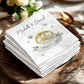 Happily Ever After Wedding Personalized Napkin