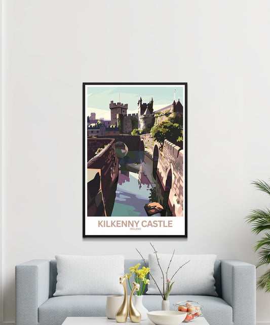 Kilkenny Castle Ireland Scenic Artwork Posters