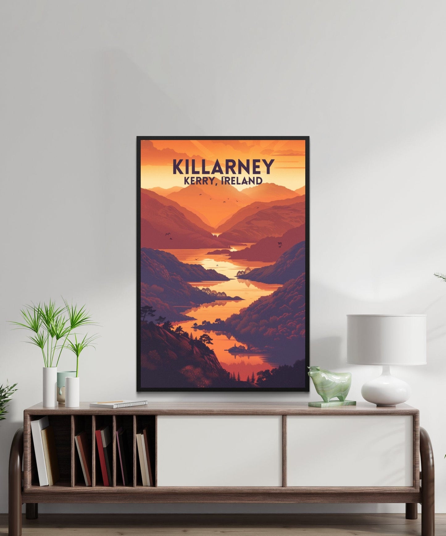 Killarney Kerry Ireland Scenic Sunset View Posters