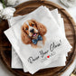 Raise Your Glass Custom Pet Portrait Napkin