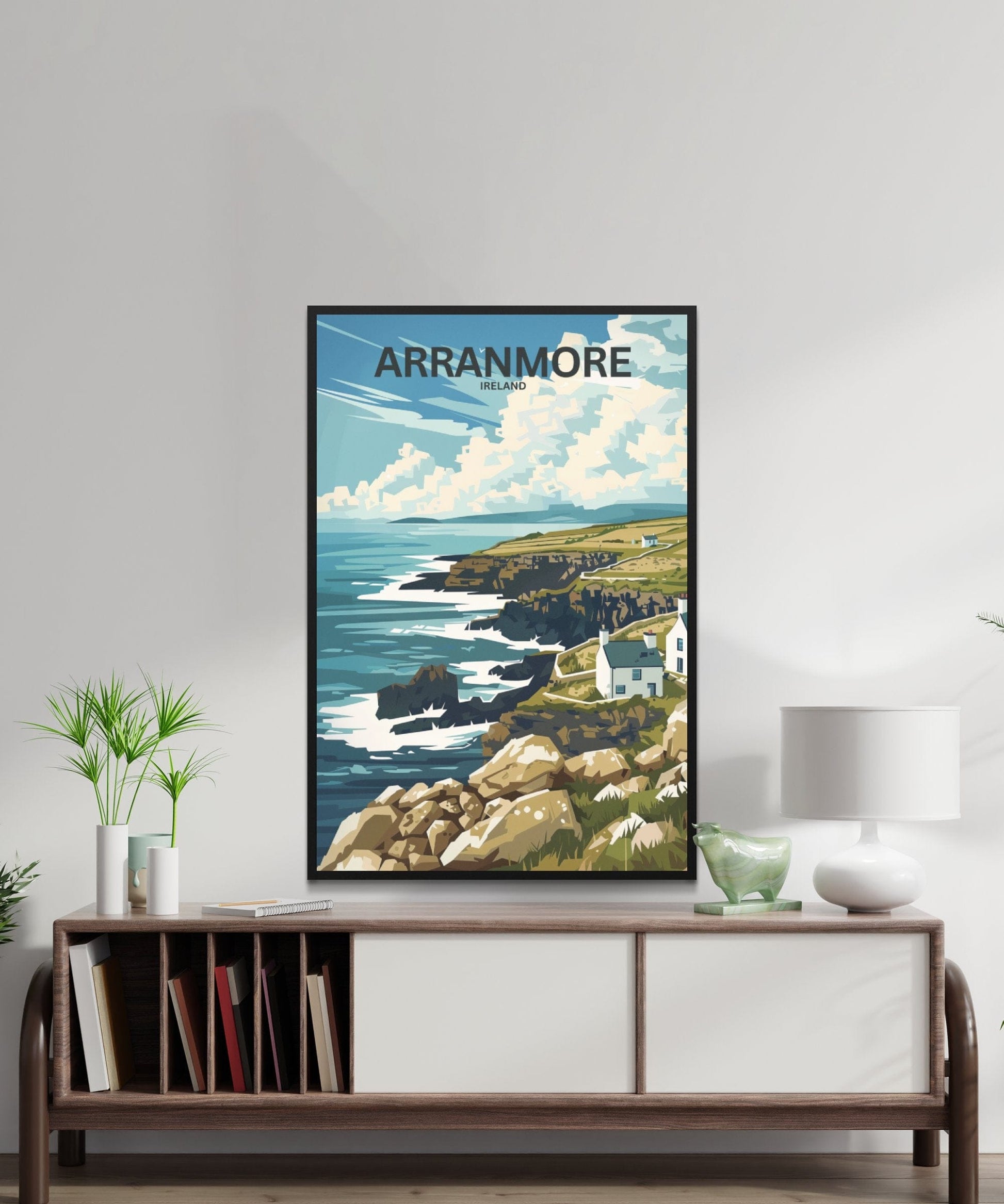 Scenic Arranmore Ireland Ocean View Art Print Posters