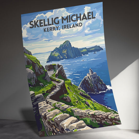 Skellig Michael Kerry Ireland Posters