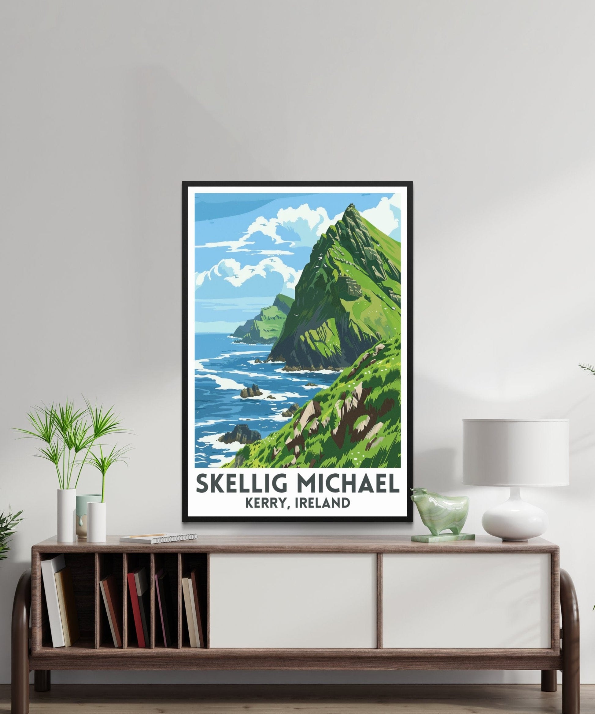 Skellig Michael Kerry Ireland Scenic View Posters