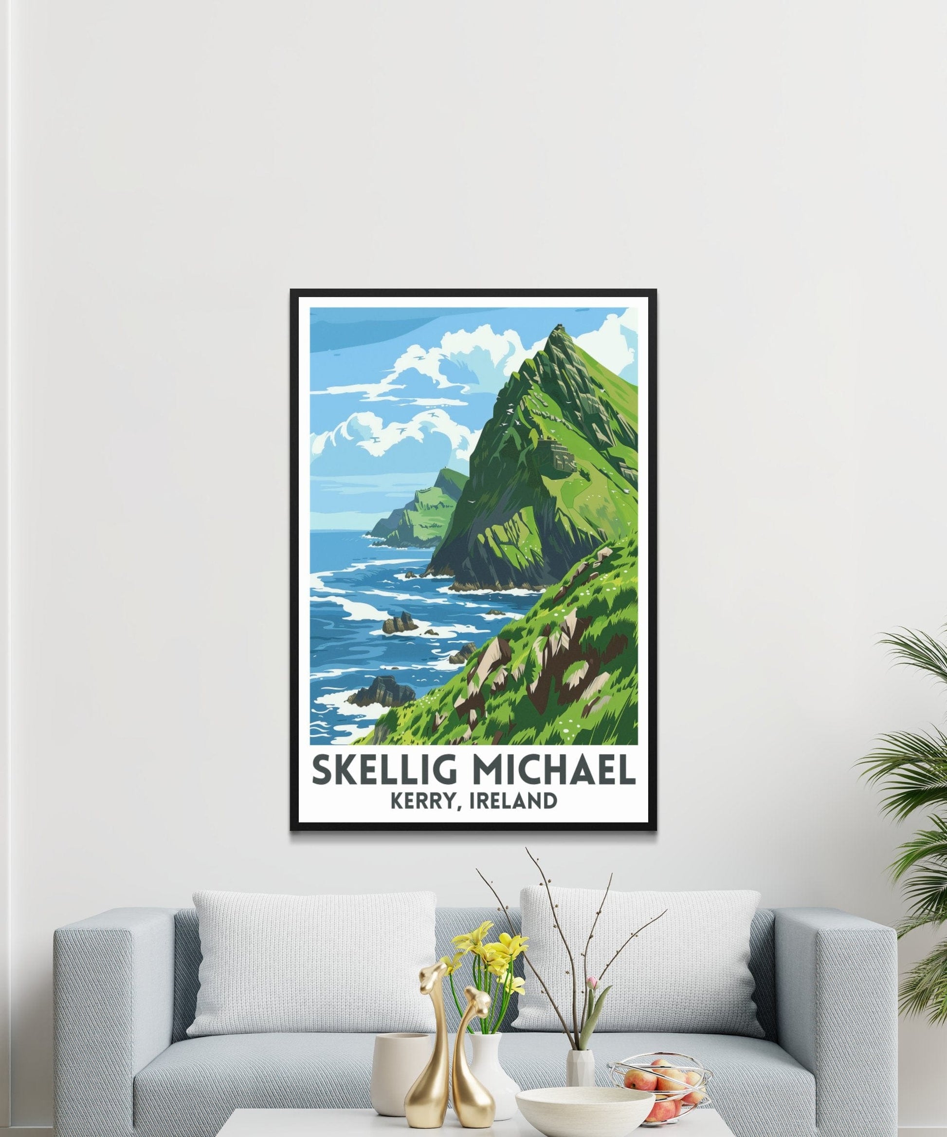 Skellig Michael Kerry Ireland Scenic View Posters