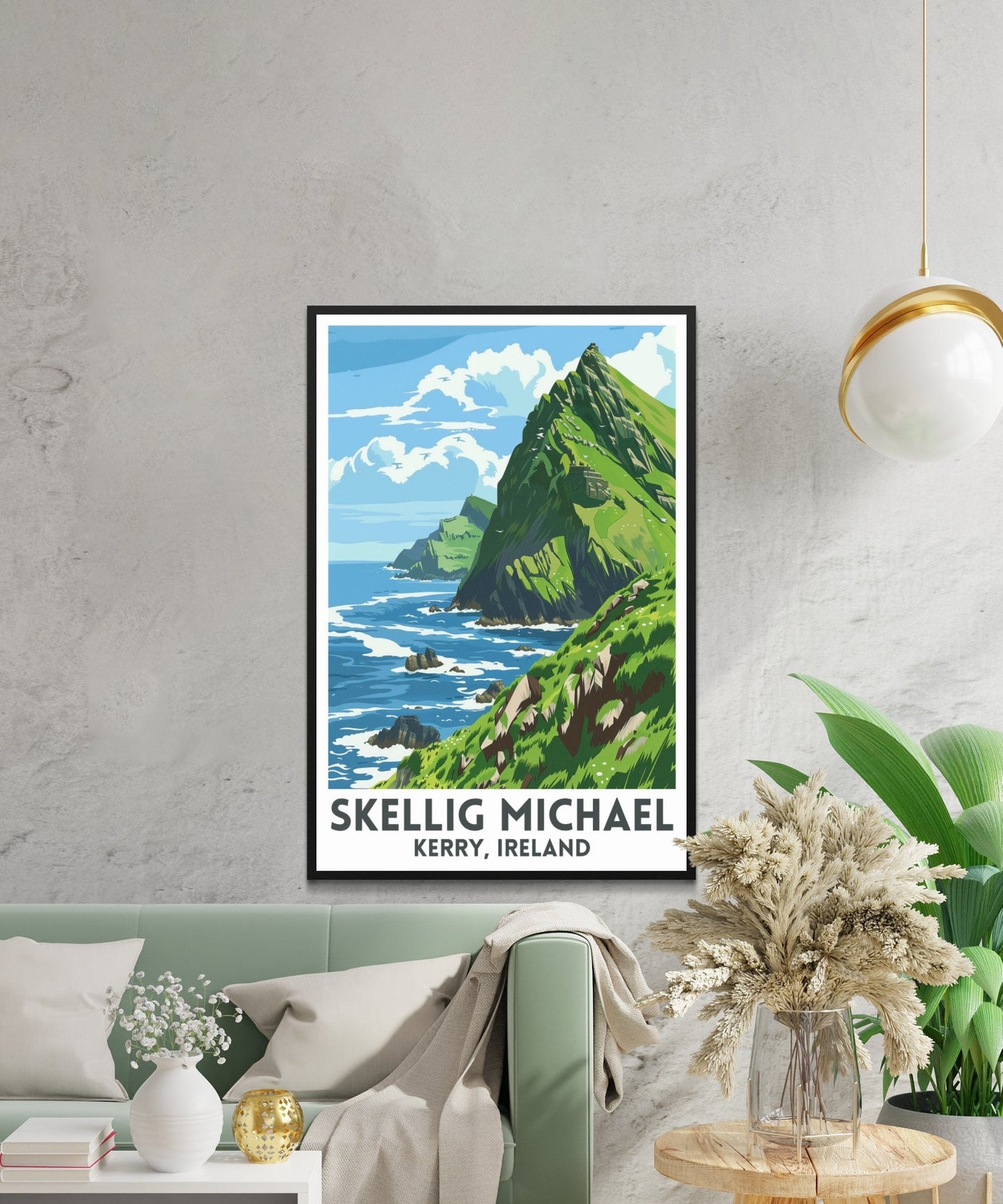 Skellig Michael Kerry Ireland Scenic View Posters