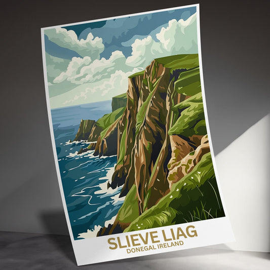 Slieve Liag Donegal Ireland Scenic Posters