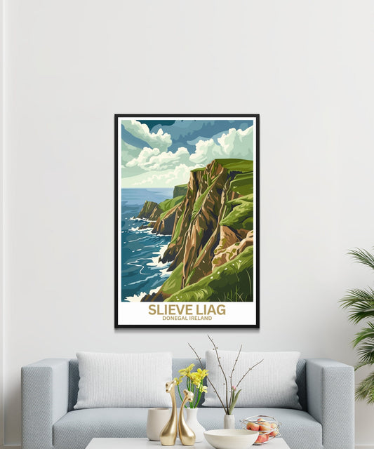 Slieve Liag Donegal Ireland Scenic Posters