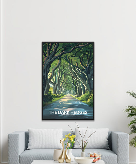 The Dark Hedges Northern Ireland Posters