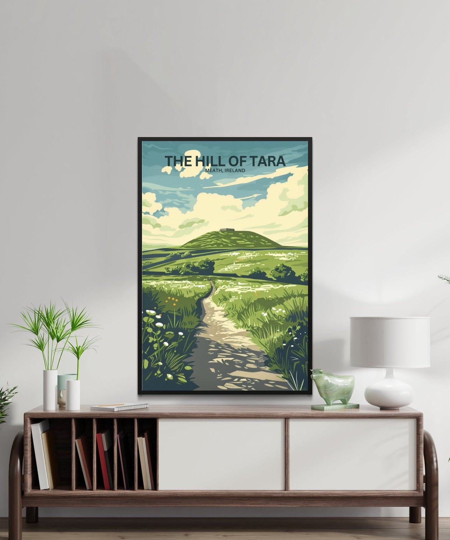 The Hill of Tara Ireland Scenic Journey Posters