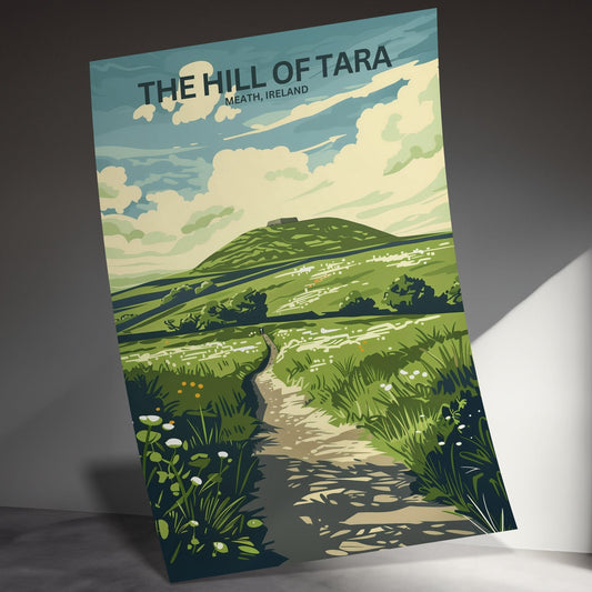 The Hill of Tara Ireland Scenic Journey Posters